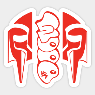 Mf doom Geedorah Sticker